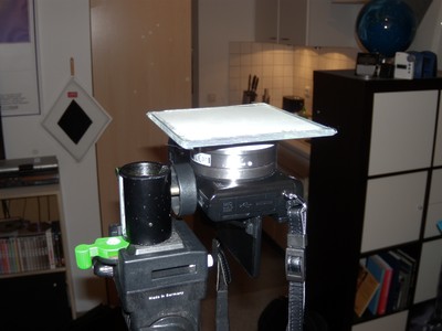 Vignetting measurement setup